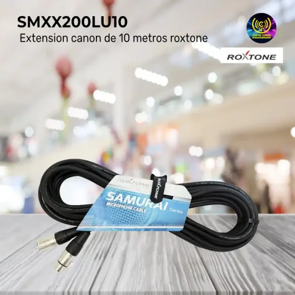 extension canon de 10 metros roxtone smxx200lu10