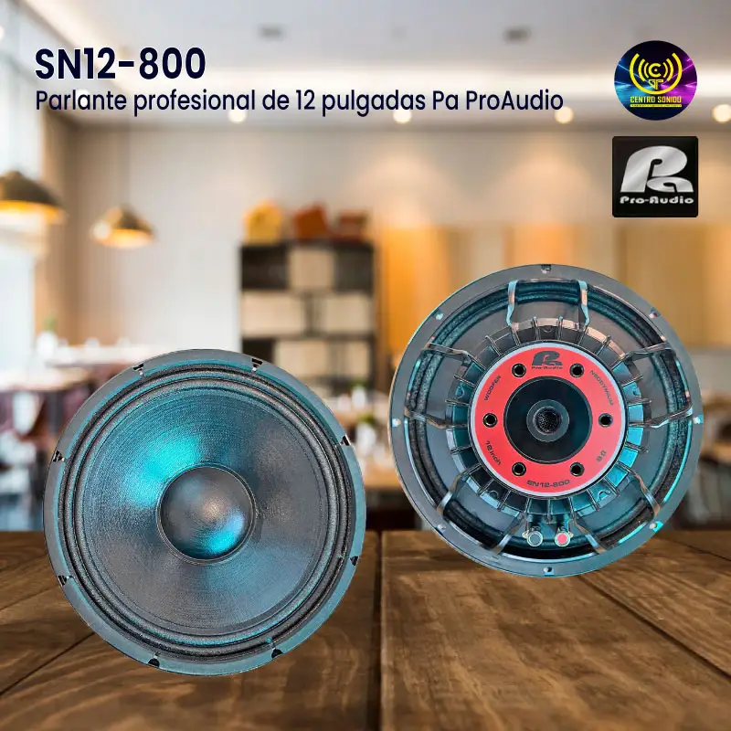 parlante sn12 800 pa pro audio