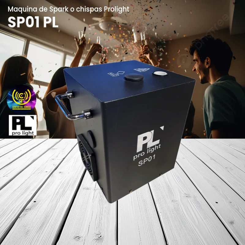 sp01 pl maquina de spark o chispas prolight