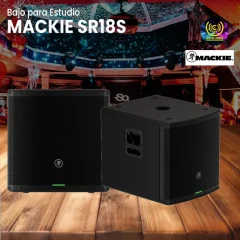 subwoofer activo 18'' mackie sr18s