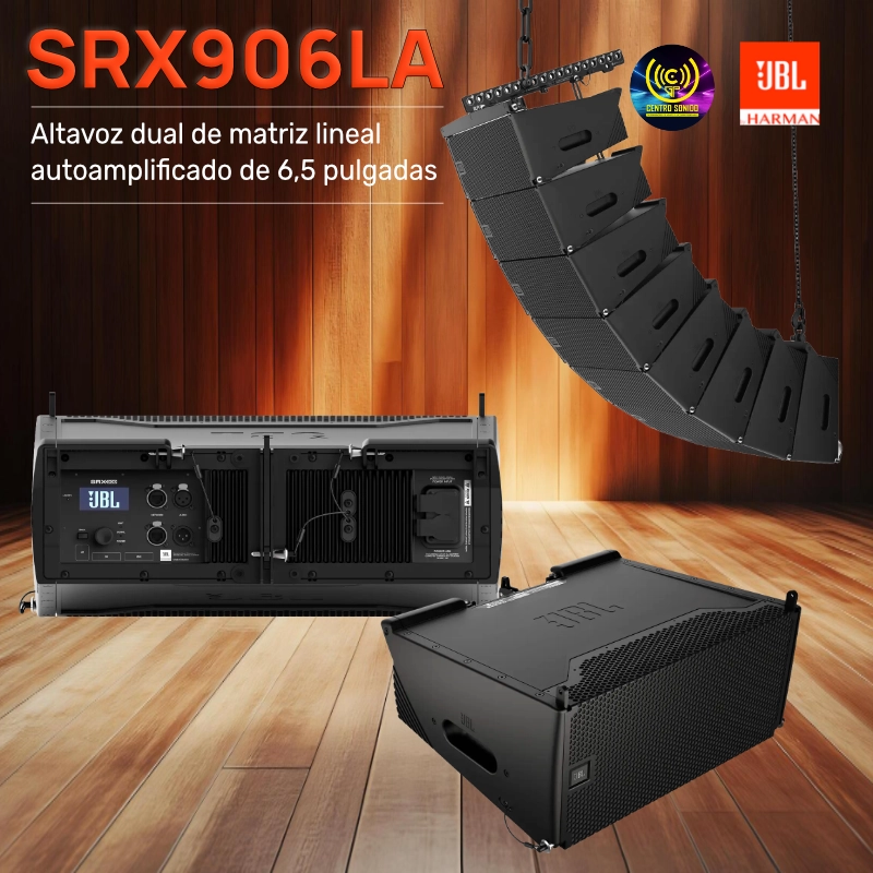 jbl srx906la line array activo 6.5″ 600w 134db
