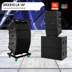 jbl srx910 la–af line array activo 600w 135db