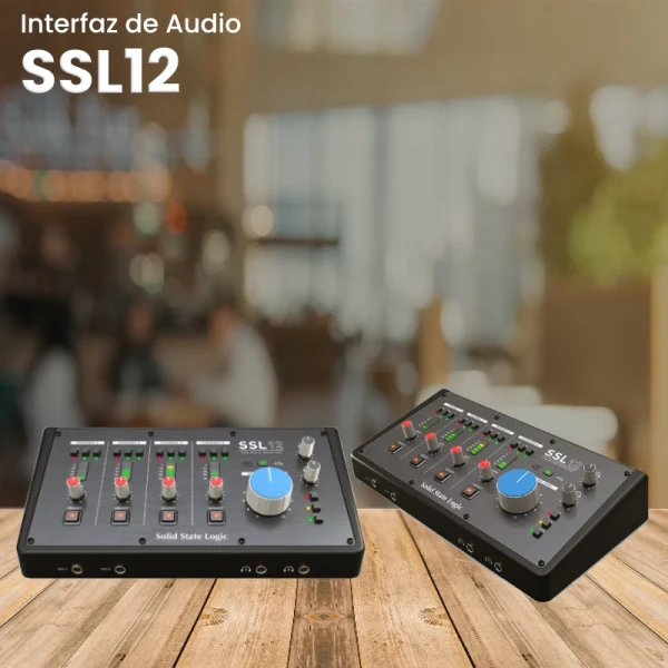 interfaz de audio solid state logic ssl12