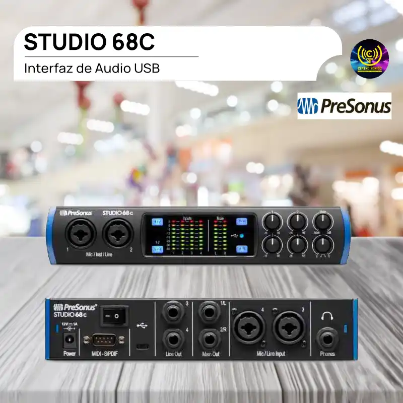 studio 68c interfaz
