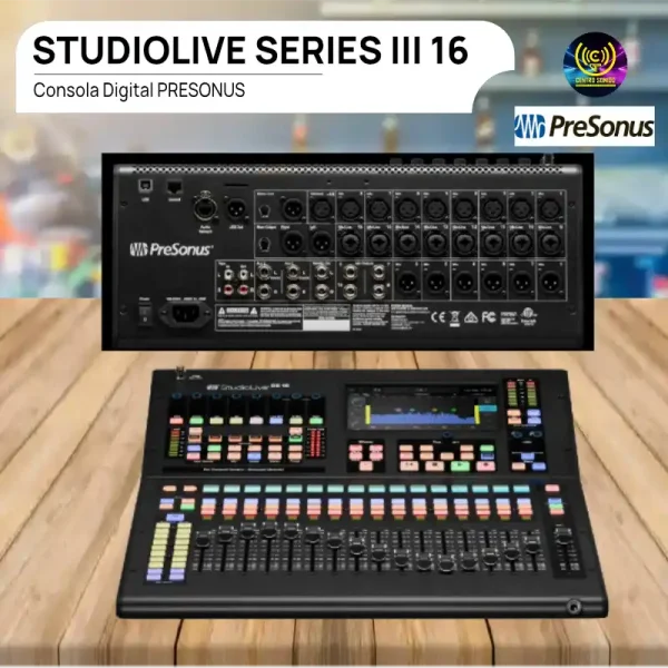 consola digital presonus studiolive series iii 16 se