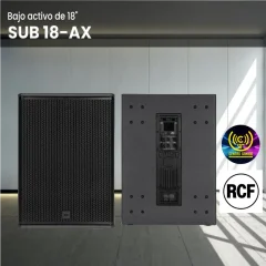 rcf sub 18 ax bajo activo 18"