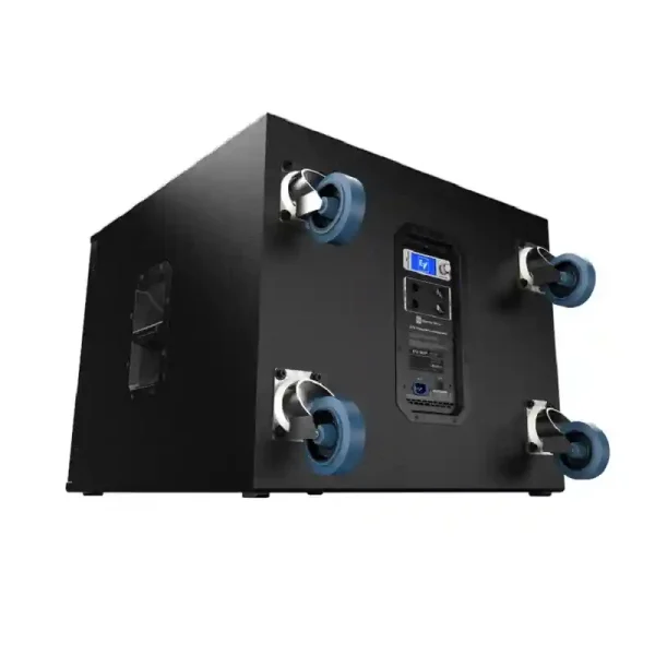 subwoofer alimentado de 18 pulgadas y 1800 vatios etx18sp