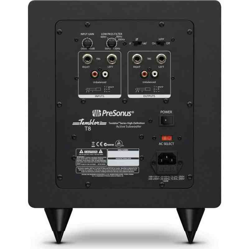 bajo activo de 8" temblor8