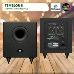 bajo activo de 8" temblor8