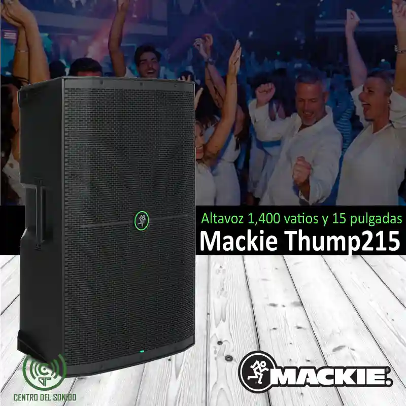mackie thump215 altavoz alimentado de 1