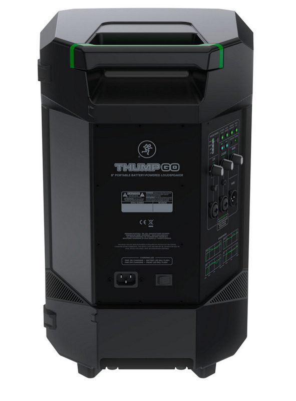 mackie thump go altavoz portátil bluetooth de 8 pulgadas