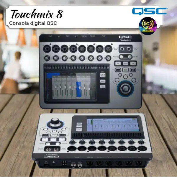 consola digital touchmix 8 qsc