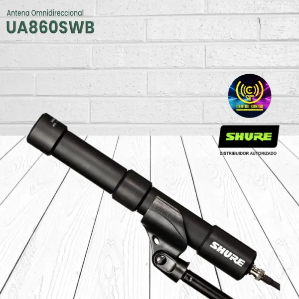 shure ua860swb antena omnidireccional