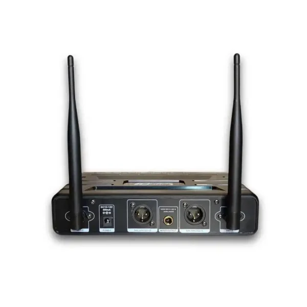 microfono doble de mano uhf12m prodj