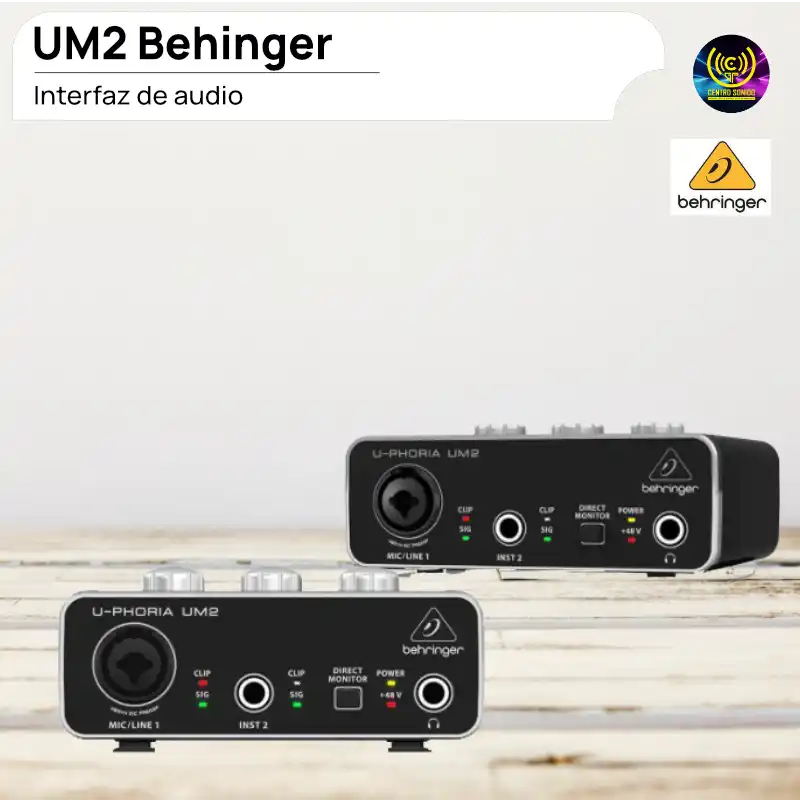 interface um2 behringer
