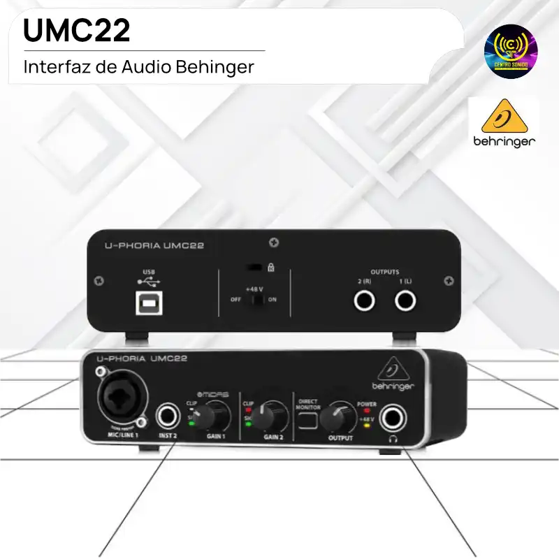 interface umc22 behringer