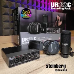 kit de grabación steinberg ur22crp