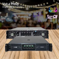 amplificador de 4 canales v10.4 prodj