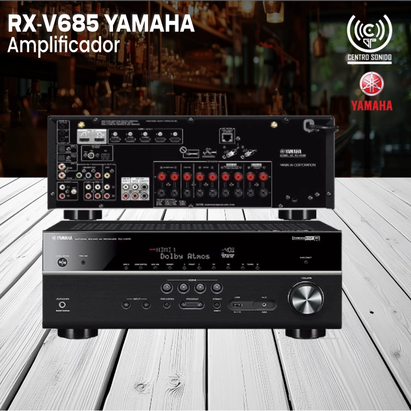 amplificador rx v685 yamaha