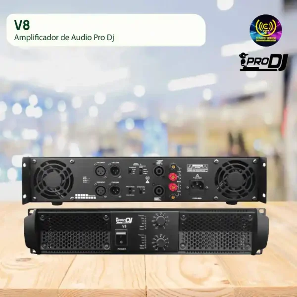 potencia v8 pro dj