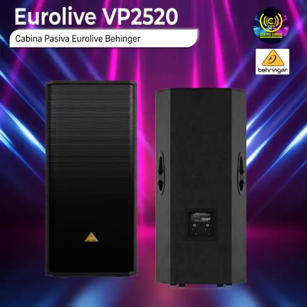 cabina pasiva eurolive vp2520 behringer