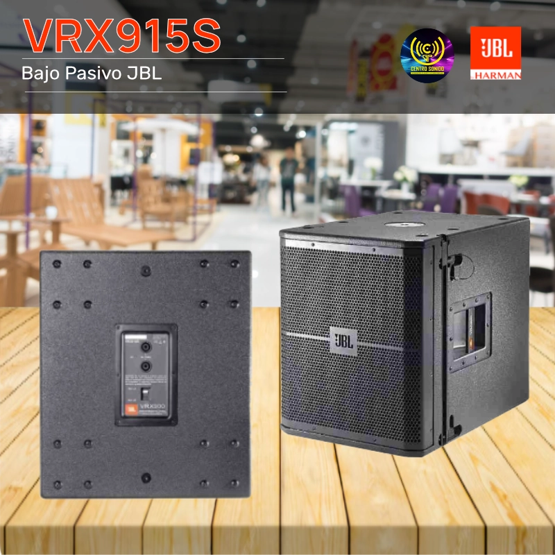 bajo pasivo vrx915s jbl