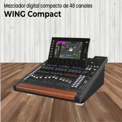 behringer wing compact mezclador digital compacto de 48 canales