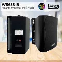 parlantes ws65s b pro dj pared 6.5″