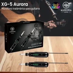 micrófono inalámbrico para guitarra xg 5