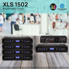 amplificador crown xls 1502