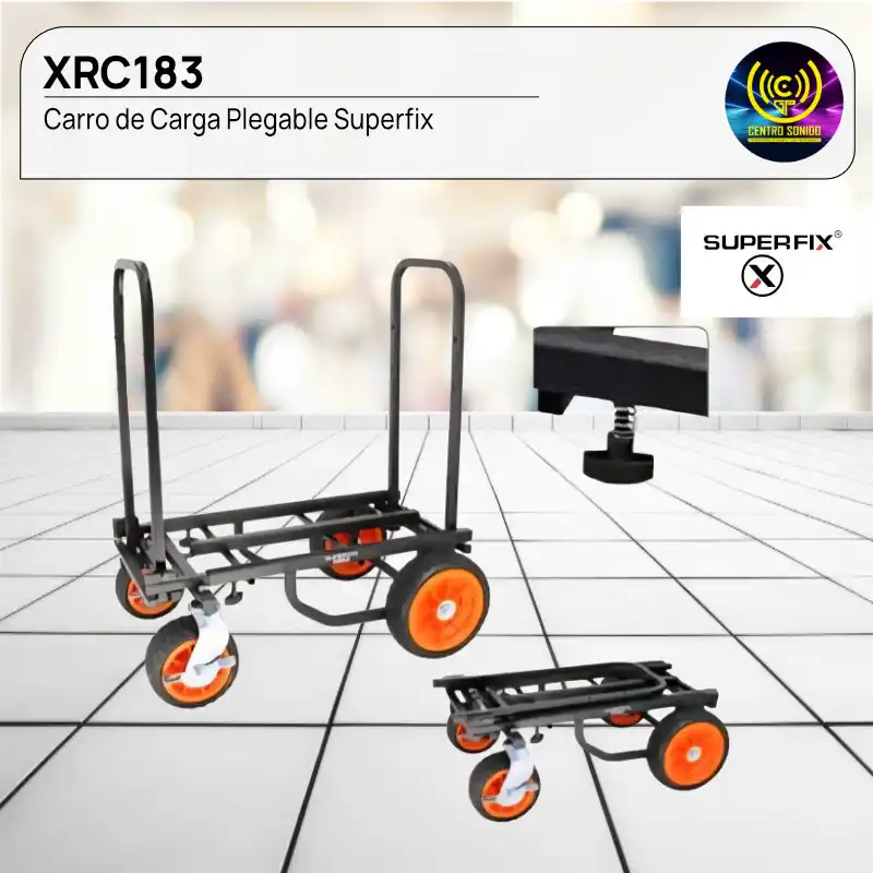 carro de carga plegable xrc183 superfix