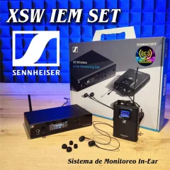 sistema de monitoreo sennheiser xswiem set