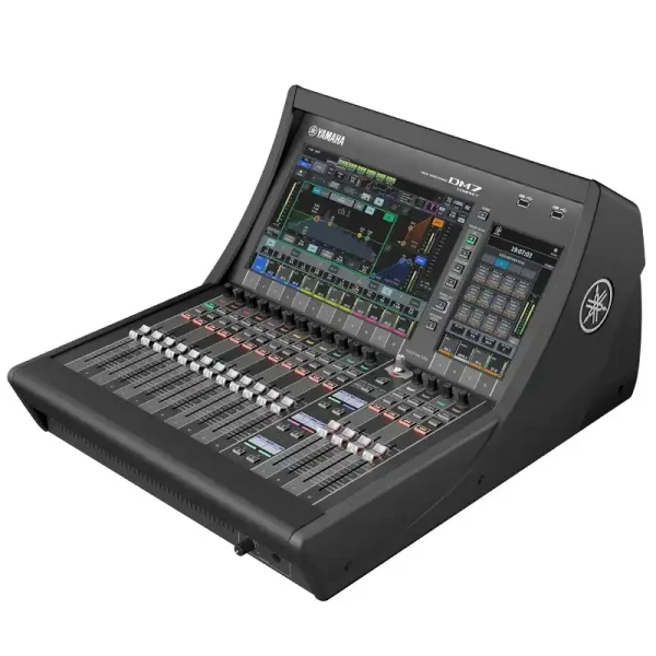 consola de mezcla digital compacta de 72 canales yamaha dm7