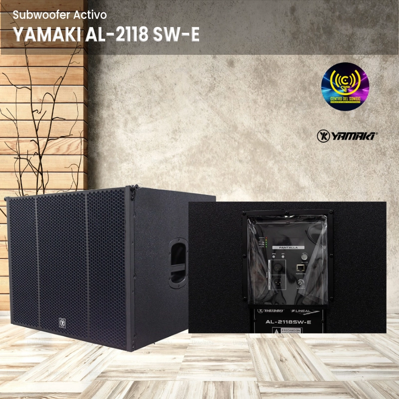 subwoofer activo yamaki al 2118 sw e