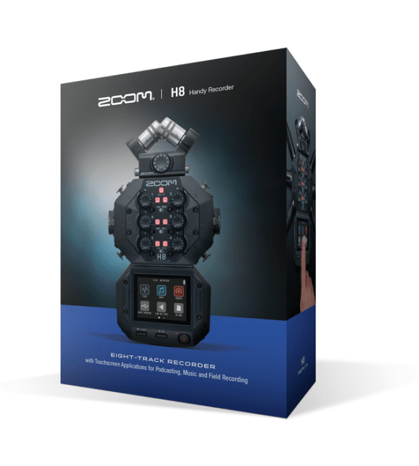 grabadora portátil zoom h8