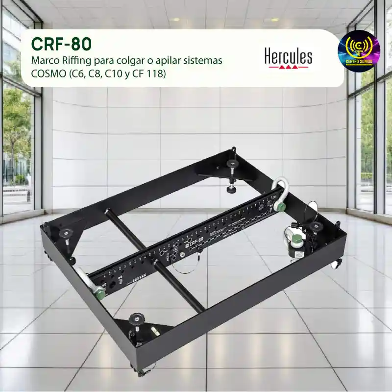 marco riffing crf 80 para colgar o apilar sistemas cosmo (c6, c8, c10 y cf 118)