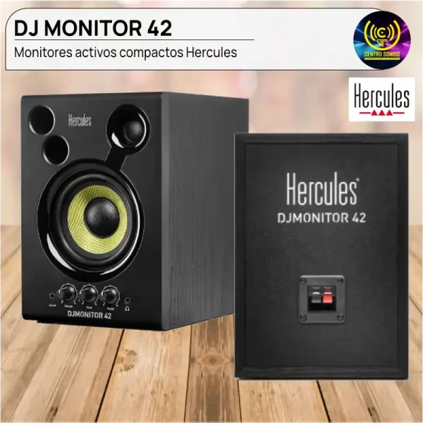 monitores activos compactos dj monitor 42