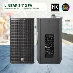 altavoz activo de 12 pulgadas linear 3 112 fa