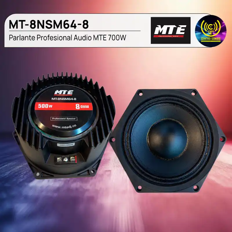 parlante mte 8 mt 8nsm64 8