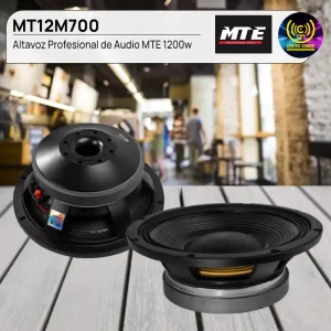 parlante mte mt12m700 1200w