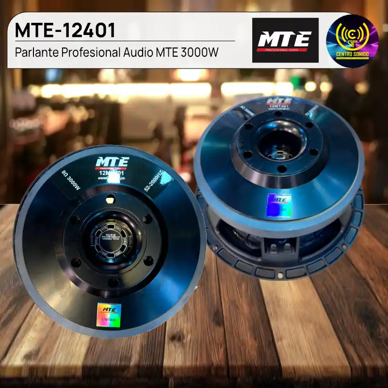 parlante mte 12401 3000w