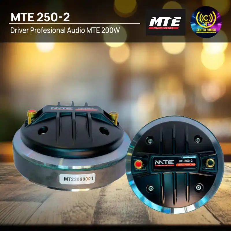 driver mte 250 2 200w