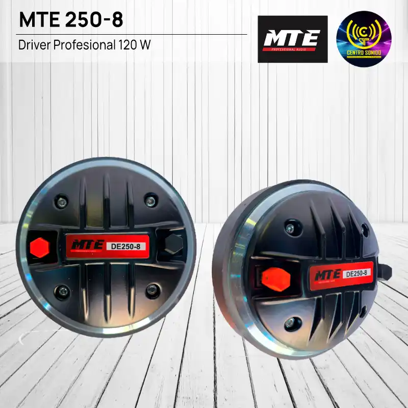 driver mte 250 8 120w