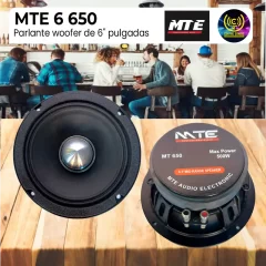parlante mte 6 650 500w