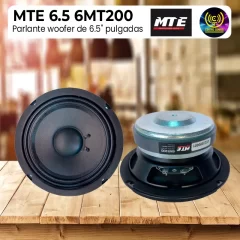 parlante mte 6.5 6mt200 400w