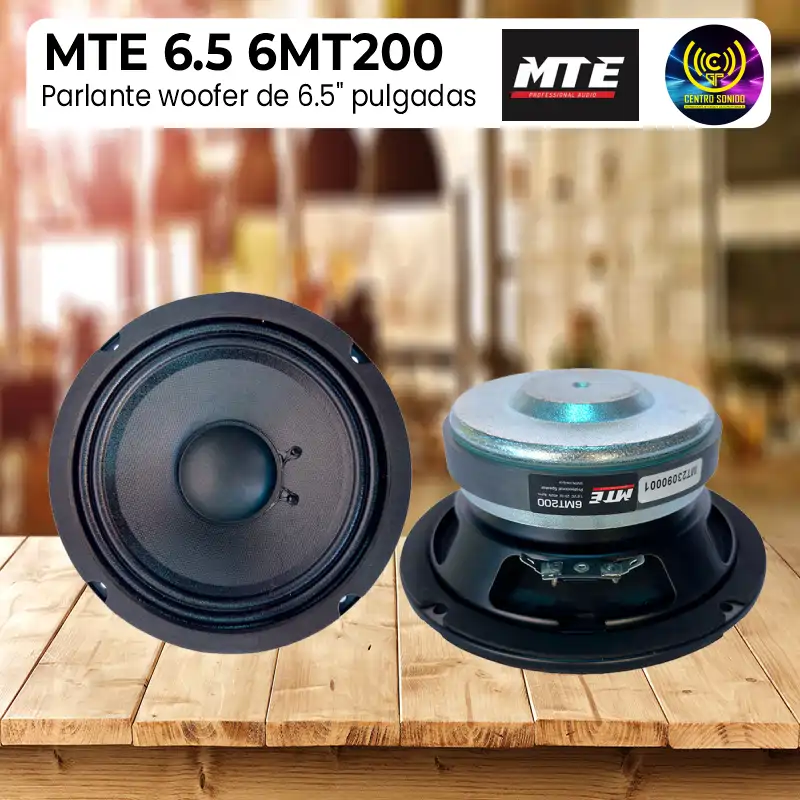 parlante mte 6.5 6mt200 400w