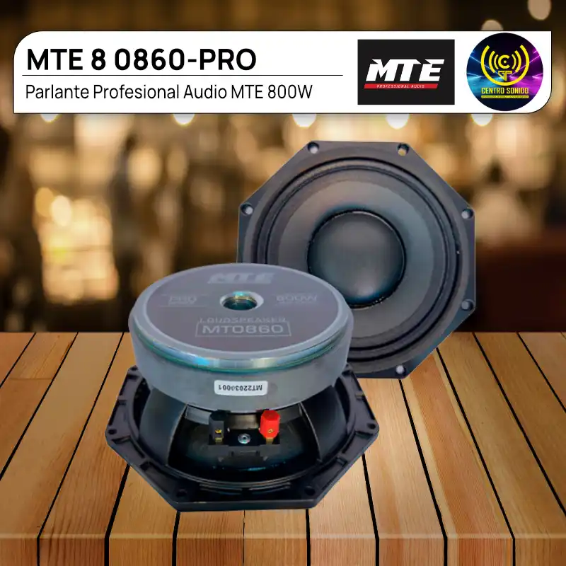parlante mte 8 0860 pro 1000w