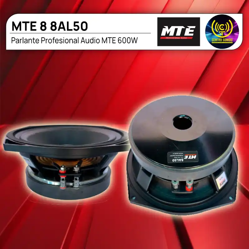 parlante mte 8 8al50 600w