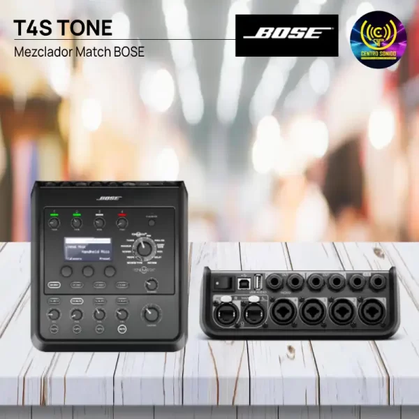 mezclador match bose t4s tone