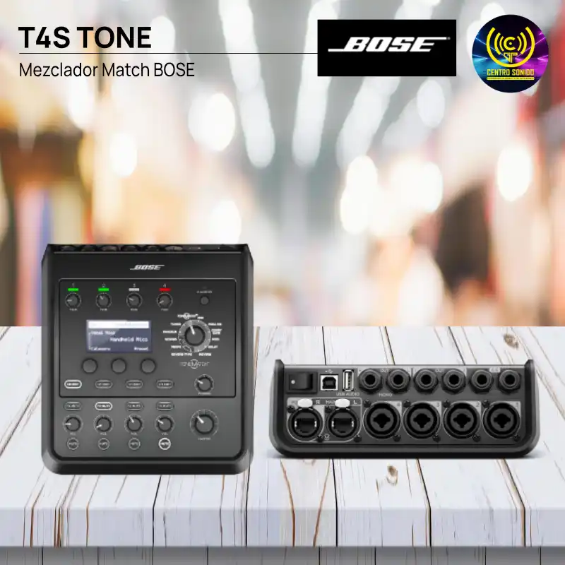 mezclador match bose t4s tone